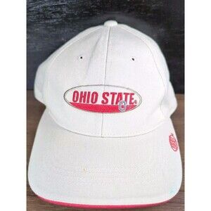 Ohio State Buckeyes Hat Captivating Headgear Ball Cap Beige Adjustable One Size